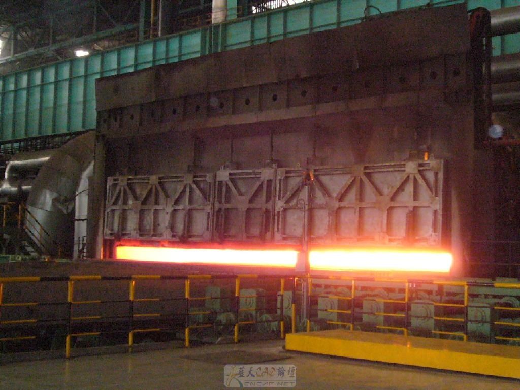 Heating principle of furnace from hot rolling mill